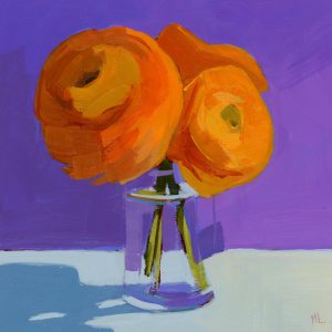 Orange buttercups